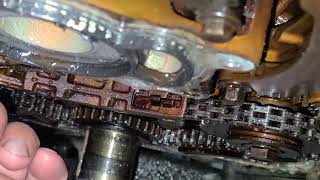 2009 gmc acadia 3.6 code P0017, P0008, crank shaft, cam shaft sensor B bank 1 loose timing chain.