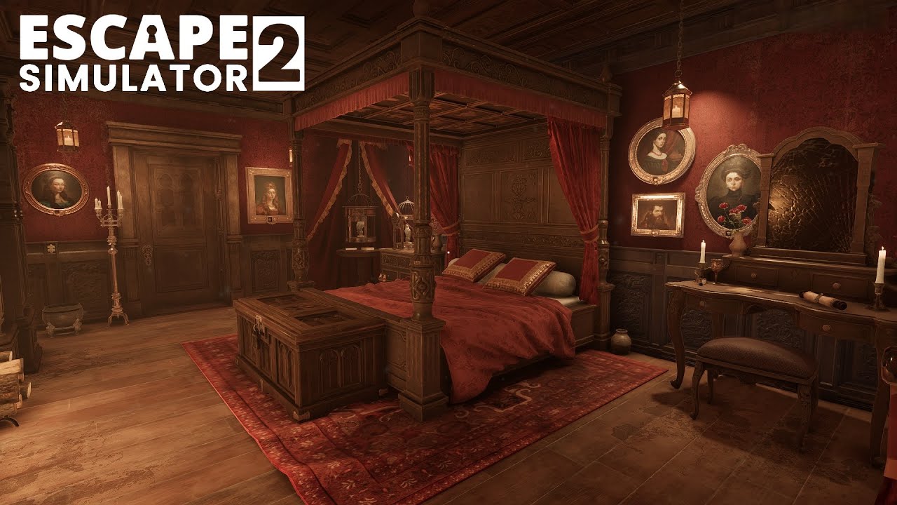 Escaping From Whole New Escape Room Sequel ~ Escape Simulator 2 (Stream ...