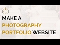 How to create an online Photography Portfolio with WordPress from scratch
