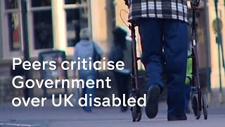 Disabled people treated as 