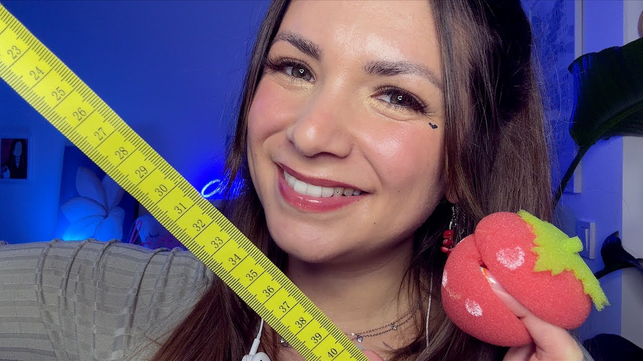 ASMR Makeup and Hair Care with Wrong Props