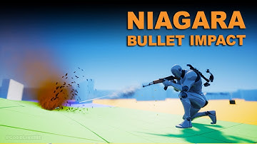 Unreal Engine 5 Bullet Impact Particle with Niagara