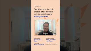 Cerita Alumni: Gak ada kata terlambat buat kamu yang mau pindah jalur karir, Minse siap bantu 💪