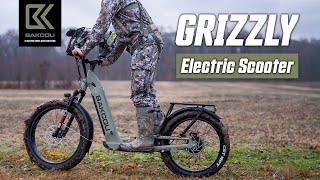 The Grizzly Electric Scooter from Bakcou | Specs and Components