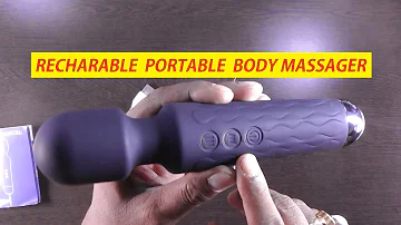 RECHARABLE  PORTABLE  BODY MASSAGER in HINDI