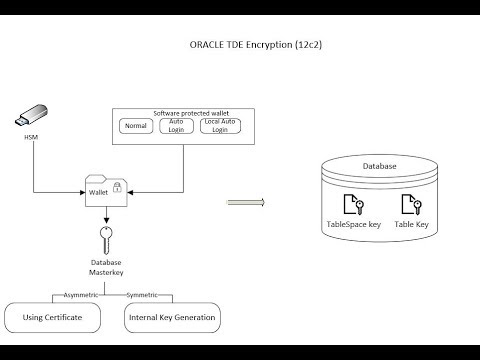 How to Implement TDE for Oracle 12c2 Container and pluggable databases