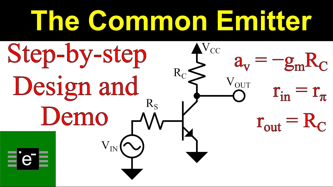 The Common Emitter Amplifier [Transistor TS 4]