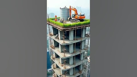 Excavator Digs Too Deep And The Whole Building Falls