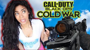 FIRST TIME PLAYING Call of Duty (ever) Black Ops Cold War Beta *kill streak*