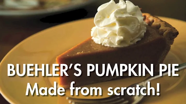 Pumpkin Pies -  Behind the Scenes at Buehler's Bakery