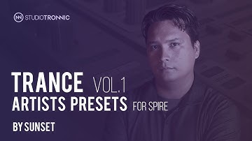 Trance Artists Presets for Spire by Sunset