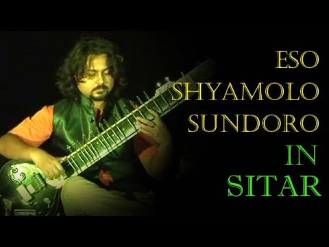 Eso Shyamolo Sundoro   Amazing Sitar Performance by Rishop