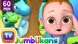 Hide & Seek song - Baby Taku & Jumblikans Dinosaurs + More ChuChuTV Toddler Learning Videos