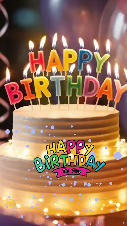 🌟Happy Birthday To You Song💫Special REMIX Version💥 #happybirthday #cake