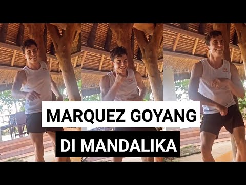 Momen Marquez Asik Goyang Berjoget di Hotel Mandalika Jelang Tes Pramusim MotoGP