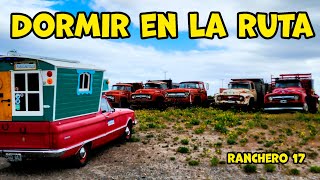 Ranchero #17  PRIMER NOCHE (helada) EN EL RANCHERO!  Mi viaje al fin del mundo!