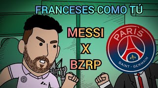 Messi VS PSG (BZRP Music Sessions) parodia Animada. @Gagolito  YoutubeAnimado