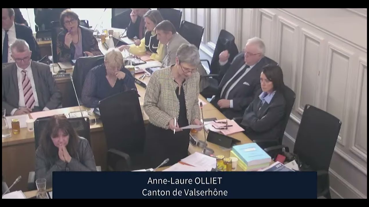 Anne-Laure OLLIET - Intervention sur le tableau des emplois - Session de mars 2026