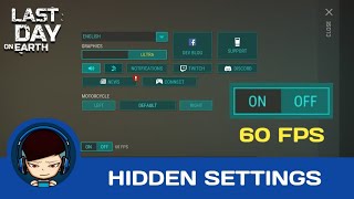 LDOE : HOW TO ADJUST THE FPS IN LAST DAY ON EARTH SURVIVAL