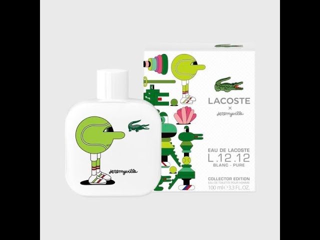 Passende Kommunisme Uregelmæssigheder Eau de Lacoste Blanc Pure Collector Edition Fragrance (2020) - YouTube