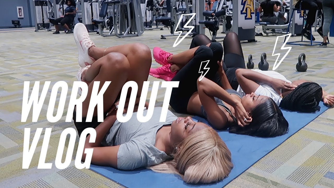 WORK OUT GYM VLOG: COME WITH ME TO THE GYM - YouTube
