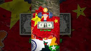 India Vs Neighbouring Countries 1 Value Comparison Map Animation