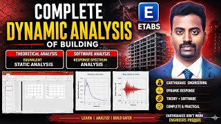 E-Tabs|Equivalent static|Response spectrum|Analysis|G+4 Story|Earthquake Engineering|Dr.K.Aravinthan
