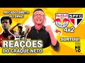 JOGOU MAL! | OLHA como o Craque Neto reagiu a RB Bragantino 4x2 São Paulo pelo Brasileirão