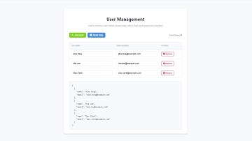 🚀 How to Dynamically Add & Remove Table Rows Using HTML, CSS & JavaScript (No Libraries)