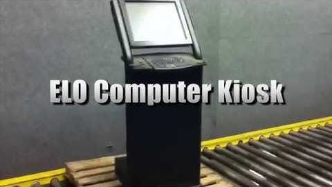 ELO Computer Kiosk with Screen and Keyboard for Sale on GovLiquidation.com