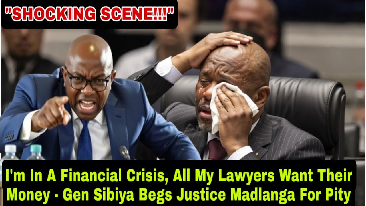 I'M IN A FINANCIAL CRISIS, ALL MY LAWYERS WANT THEIR MOMENT - Gen Sibiya Begs Madlanga For Pity