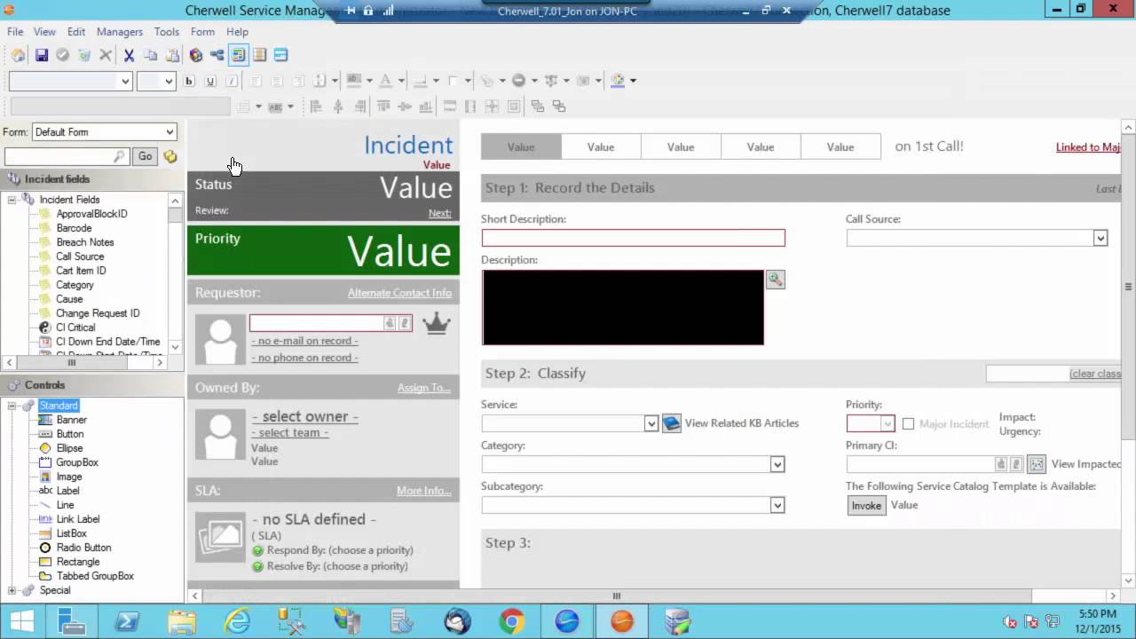 How To Add a Custom Form to the Tab Arrangement in Cherwell - YouTube