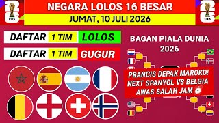 Download lagu PRANCIS SEMIFINAL! Bagan 32 Besar piala dunia 2026 - Piala Dunia 2026 Terbaru - Daftar Timnas lolos