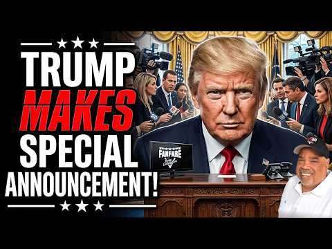 President Trump Makes Special Announcement From The Oval Office On OCTOBER 7TH