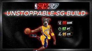 6’4 BULLY BUILD! 96 DUNK   92 THREE   95 STRENGTH… THIS BUILD IS BROKEN! NBA 2K27
