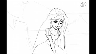 Disney Tangled Rapunzel Disney 2D Animation