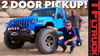 Take My Money! Is This The Ultimate 2 Door Jeep Gladiator Pickup Meant To  Tease Us All? - YouTube