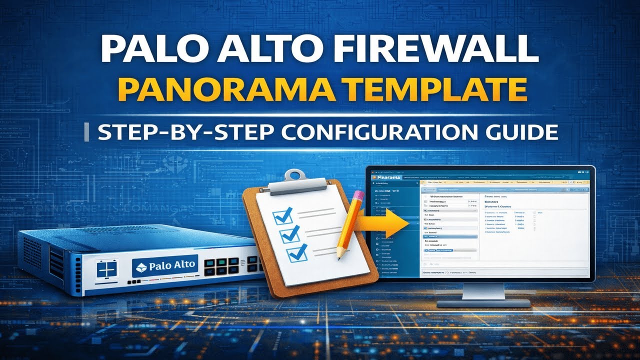 Palo Alto Firewall Panorama Template | Step-by-Step Configuration Guide ...