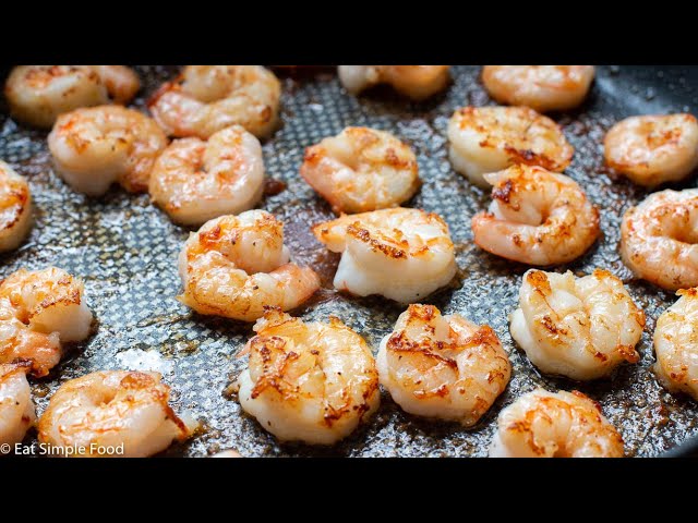 Pan Seared Shrimp (Cast Iron Shrimp) - Dr. Davinah's Eats