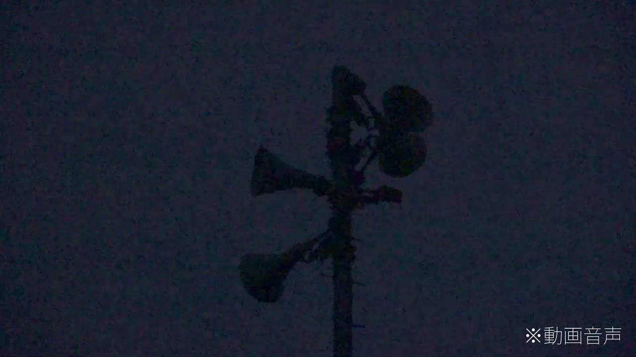 防災行政無線チャイム　新潟県三条市17時「ふるさと」(新)