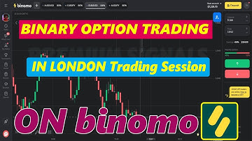 Binary Option Trading In London Trading Session ON Binomo App With Robot Cross Signal Pro