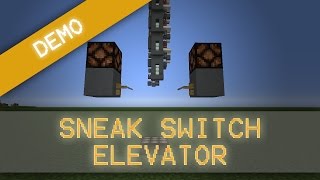 Morezys Minecraft: Unique Sneak Switch Elevator! No Buttons! [1.9+] Profile