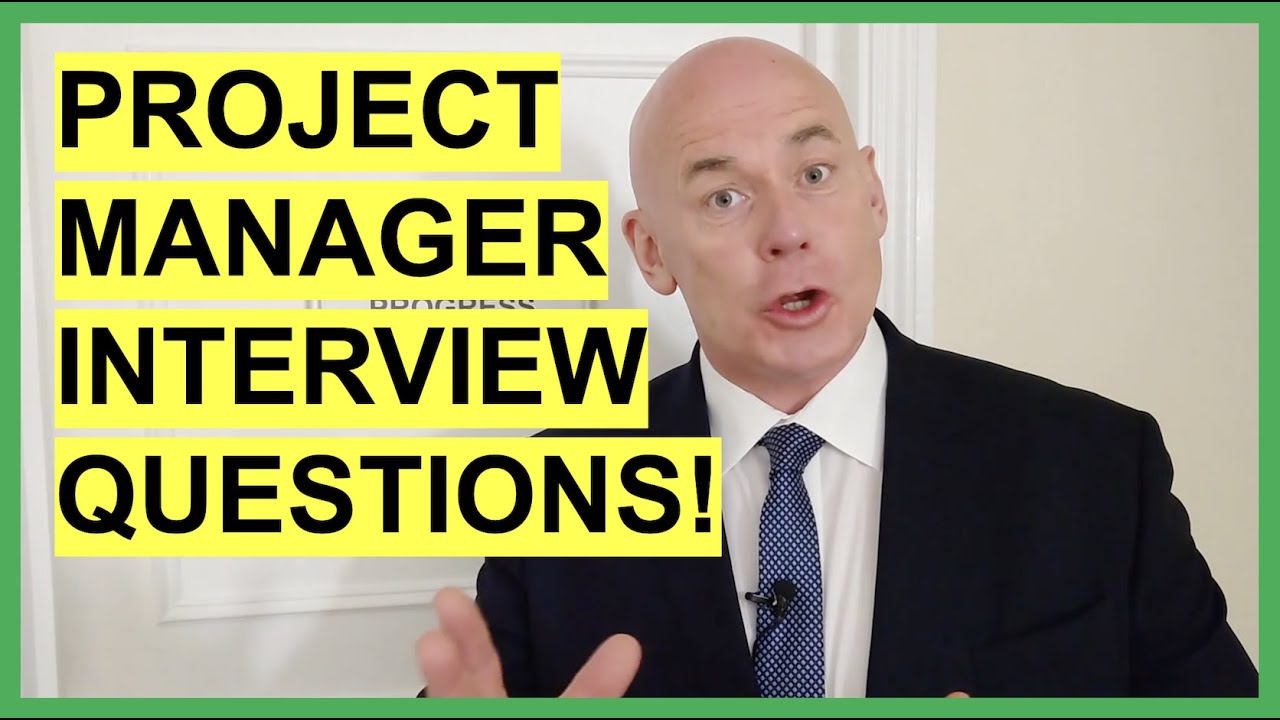 ⁣PROJECT MANAGER Interview Questions & ANSWERS! (How to PASS a Project Management Job Interview!)