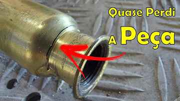 Qual solda para latão?