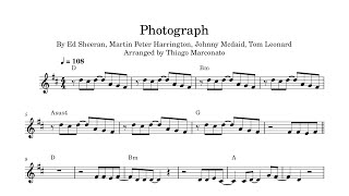 PHOTOGRAPH (Ed Sheeran) | Lead sheet