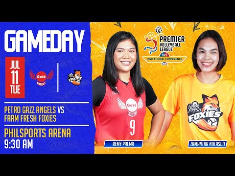 PETRO GAZZ ANGELS  vs FARM FRESH FOXIES | 2023 PVL INVITATIONAL CONFERENCE | JULY 11, 2023 | 9:30 AM - PETRO GAZZ ANGELS  vs FARM FRESH FOXIES | 2023 PVL INVITATIONAL CONFERENCE | JULY 11, 2023 | 9:30 AM