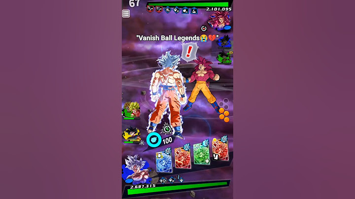 "Welcome Back To Vanish Ball Legends😭💔" (Dragon Ball Legends) #dragonballlegends #dblegends #dbl