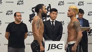 Casimero vs Nery: Official Weigh-In & Intense Face-To-Face