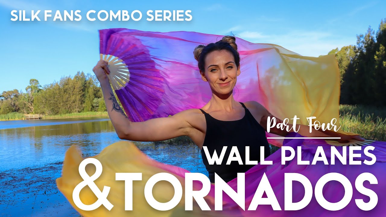 Серия обучающих уроков по созданию шелковых вееров | Плоские стены и торнадо (Часть четвертая)