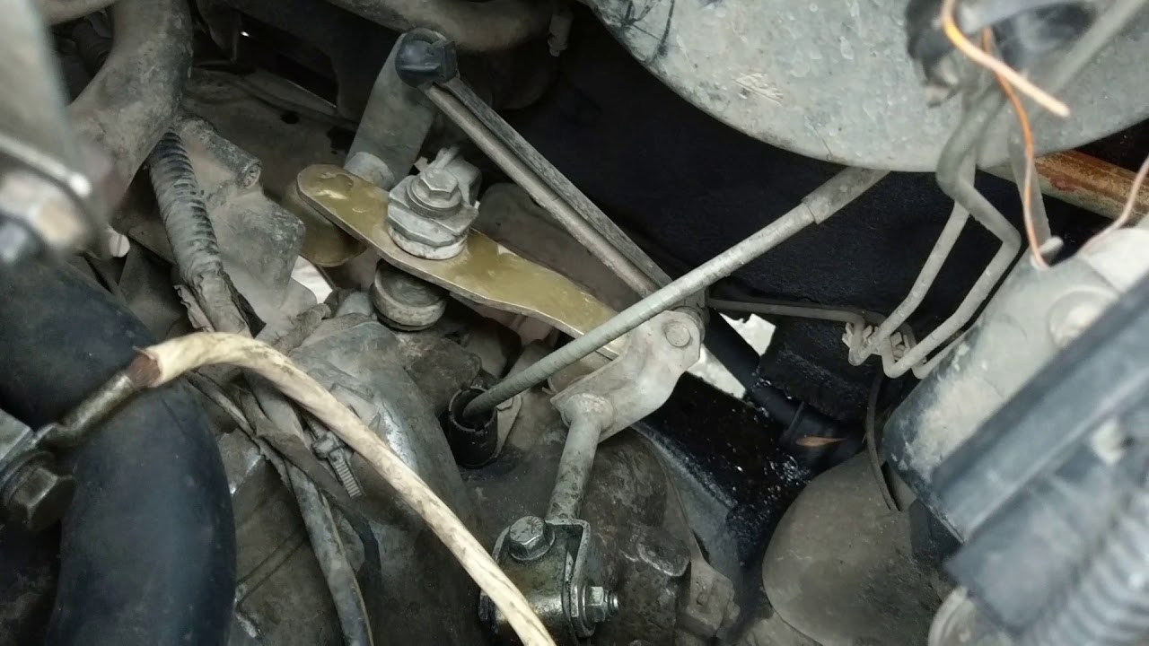 Работа короткоходного вертолета КПП F16 Opel Vectra A